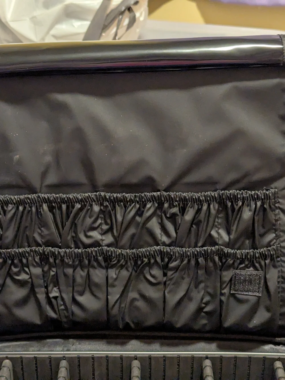 Black Travel Cosmetic Organizer Bag (Relavel)